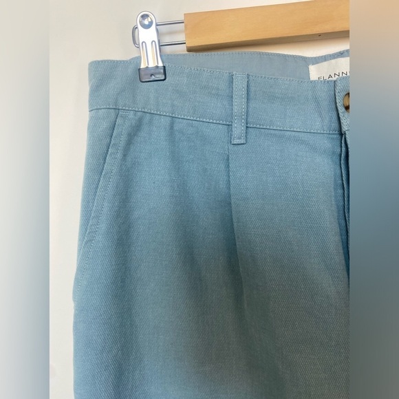 Flannel Australia Size 3 Blue Button Fly Pant - Picture 6 of 15